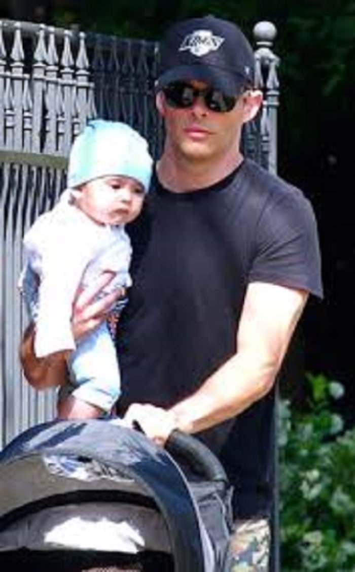 James seen with William in public after six months of his birth.